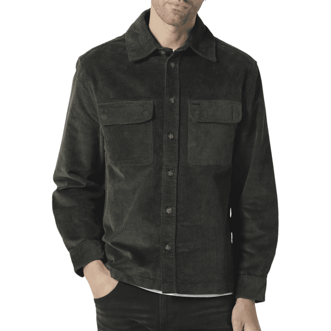 883 Police Avening Khaki Corduroy Overshirt