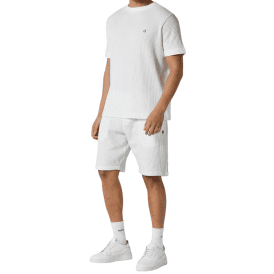 Botany Morlyn Waffle Textured White Shorts Set 