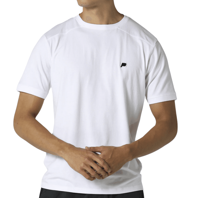 883 Police Gambit Basic Metal Logo White T-Shirt