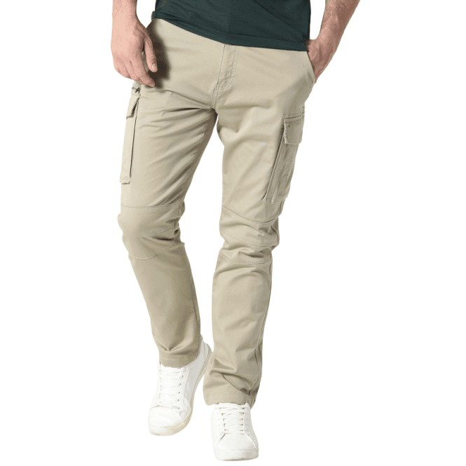 883 Police Newton Beige Cargo Pants
