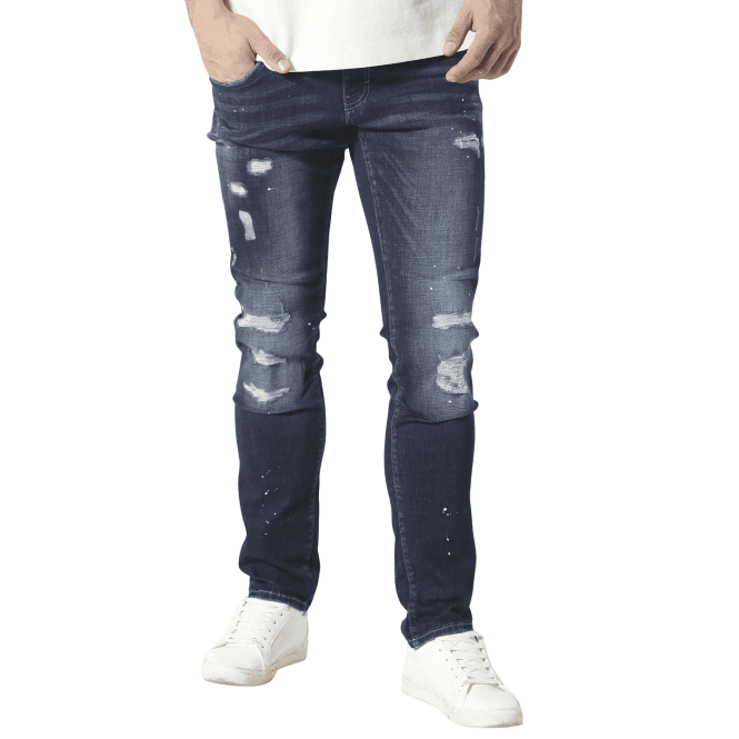 883 Police TODD 1061 Slim Fit Blue Jeans
