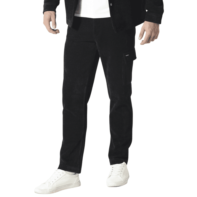 883 Police Tophill Black Trousers