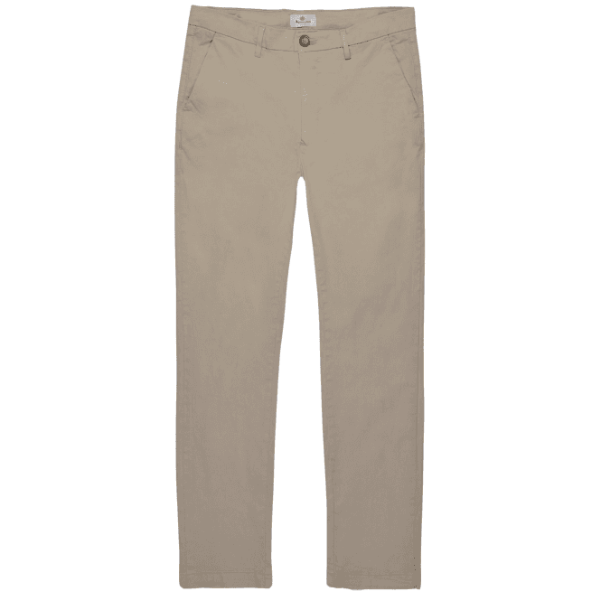 Aquascutum Cotton Beige Slim Fit Chino
