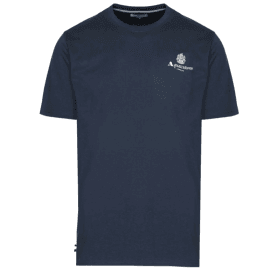 Cotton Logo Navy T-Shirt