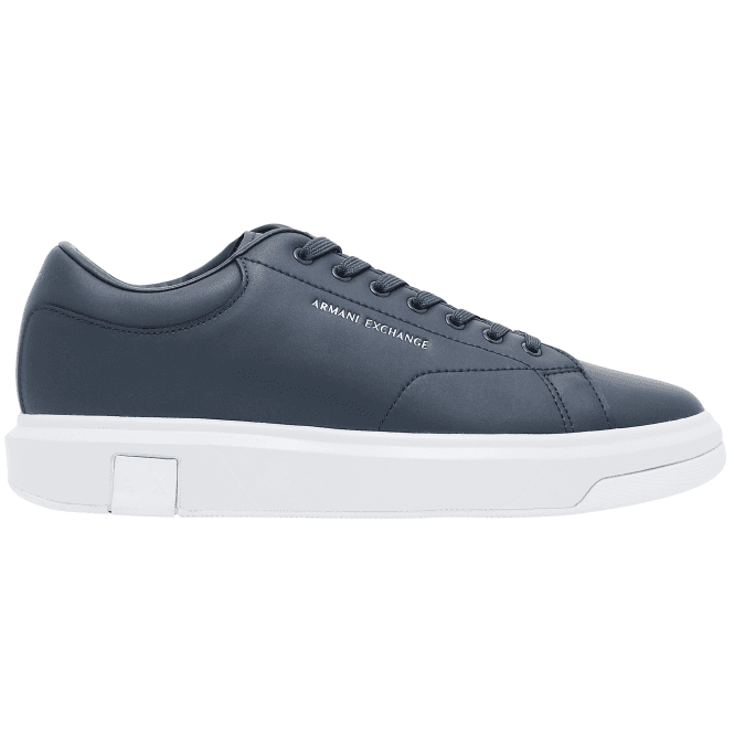 ARMANI EXCHANGE Action Leather Navy/White Sneaker Trainer