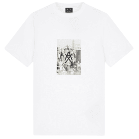 City Graphic Logo White T-Shirt