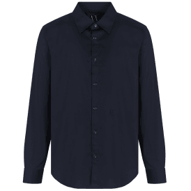 Classic Slim Fit Navy Shirt