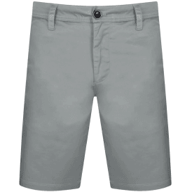 Cotton Grey Chino Shorts