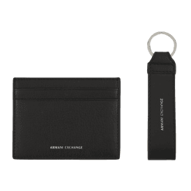 Embossed Logo Cardholder Gift Set