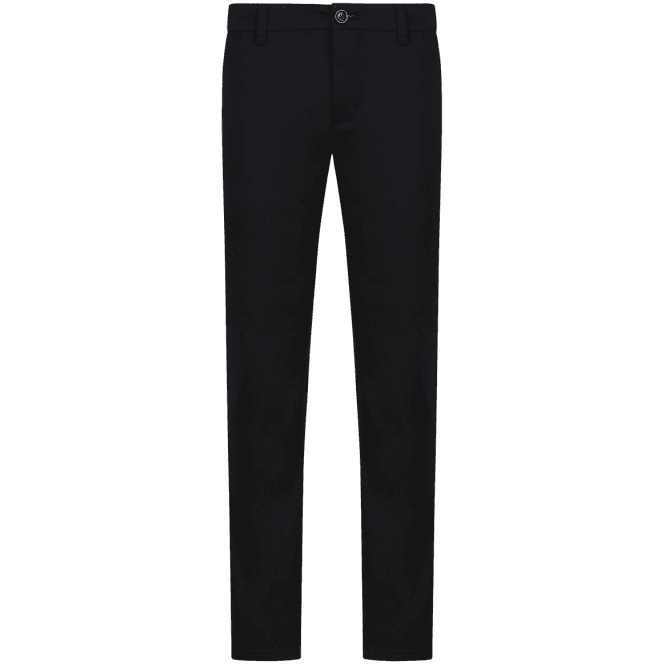 ARMANI EXCHANGE Extra Slim Fit 5-Pocket Black Gabardine Jeans