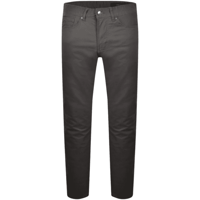 ARMANI EXCHANGE Extra Slim Fit 5-Pocket Grey/Beige Gabardine Jeans