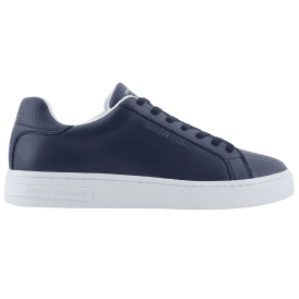 Leather Navy/White Sneaker Trainer