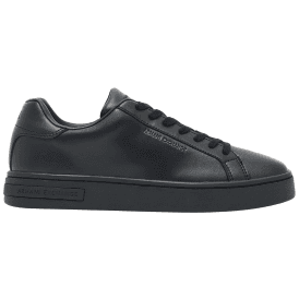 Leather Triple Black Sneaker Trainer