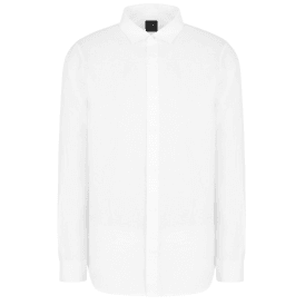 Linen Long Sleeve White Shirt