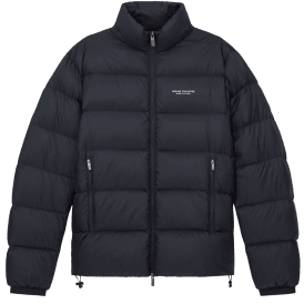 Nylon Deep Navy Puffer Jacket