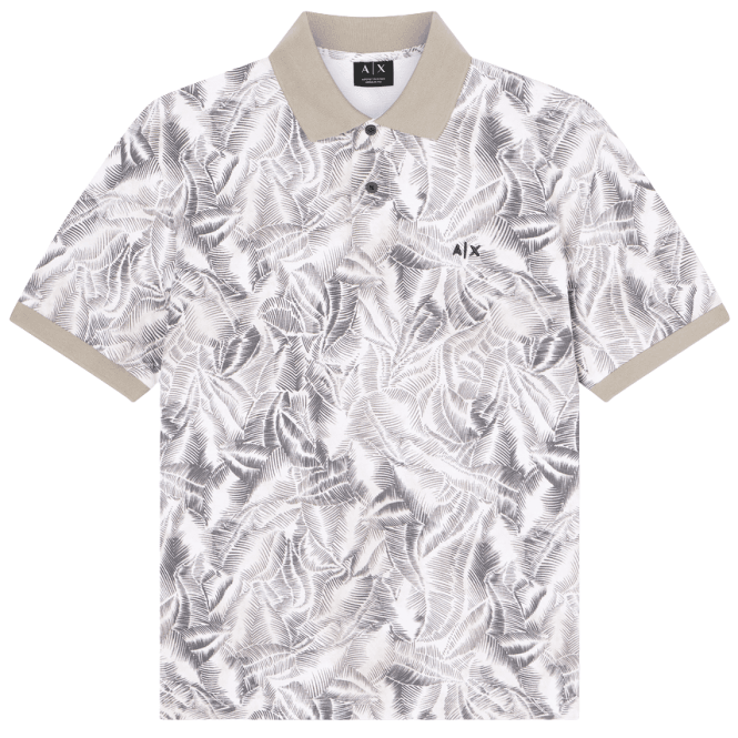 ARMANI EXCHANGE Regular Fit Fresh Beach Polo Shirt