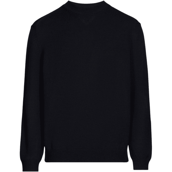 ARMANI EXCHANGE Ribbed Knit Navy Knitwear Jumper