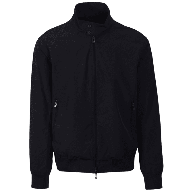 ARMANI EXCHANGE Soft Shell Navy Harrington Jacket