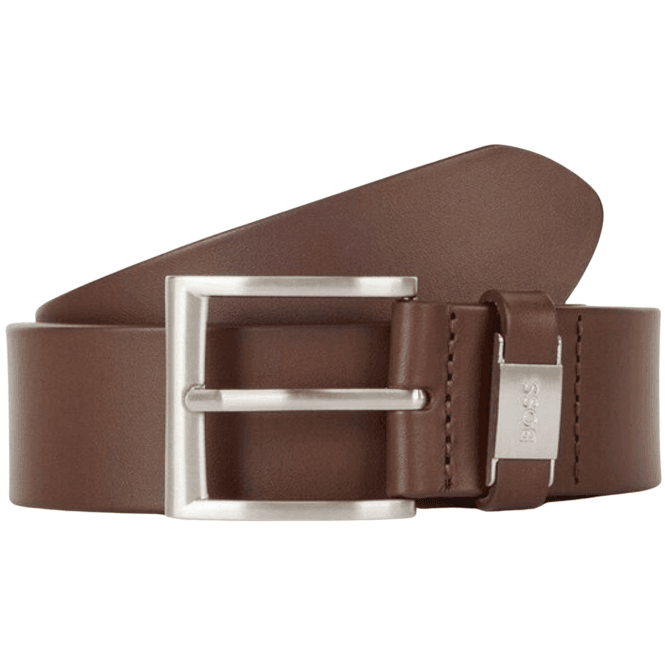Boss Connio Leather Brown Belt