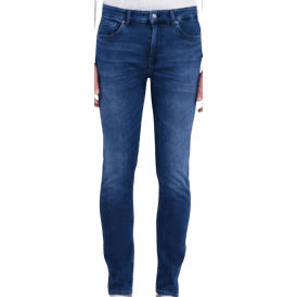 Delano Cashmere Slim Fit Navy Jeans