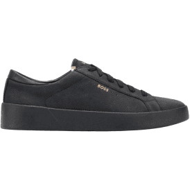 Belwar Black/Gold Leather Sneaker/Trainer