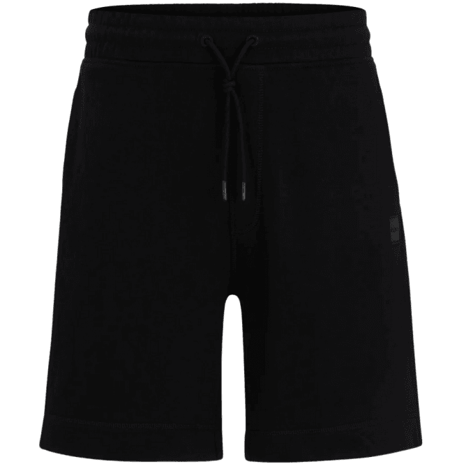 Boss Sewalk Cotton Regular Fit Black Shorts