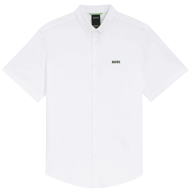 Boss ST-Motion White Short Sleeve Shirt