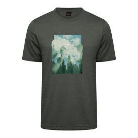 Te_Cover City Logo Grey/Green T-Shirt