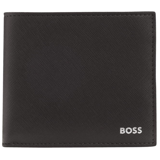 Boss Zair_4CC Leather Brown Wallet