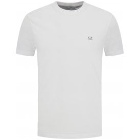 30/1 Goggle Graphic Print White T-Shirt