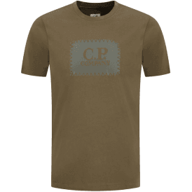 Patch logo Khaki T-Shirt
