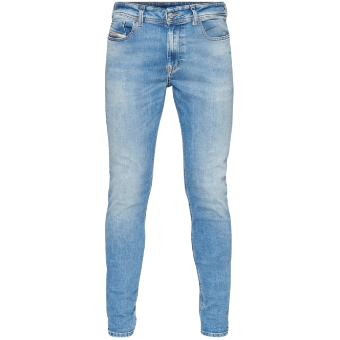 Diesel 1979 Sleenker Skinny Fit Light Wash Blue Jeans
