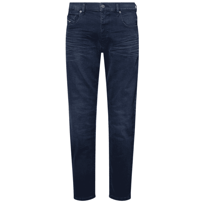 Diesel 2019 D-STRUKT Slim Fit Dark Indigo Blue Jeans