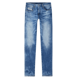 2019 D-STRUKT Slim Fit Mid Wash Blue Jeans