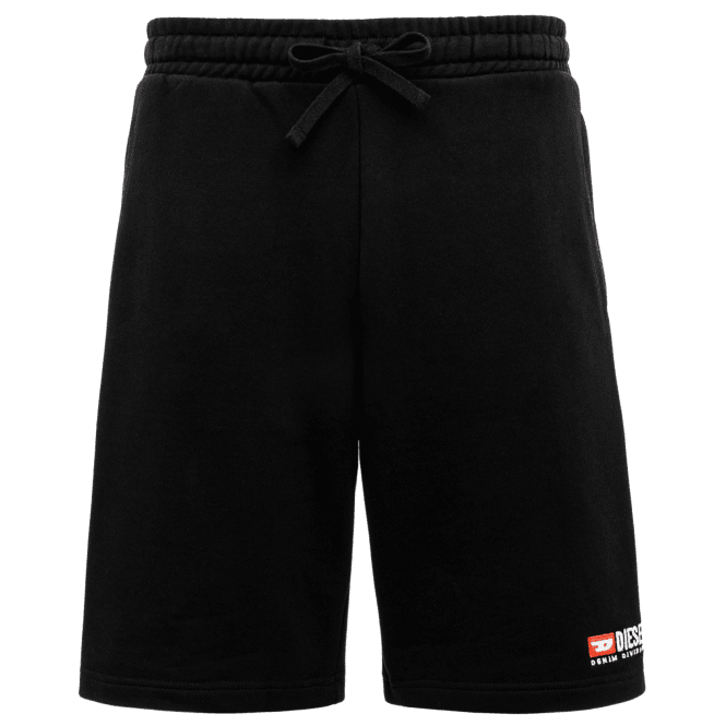 Diesel P-Crown-Div Cotton Black Shorts