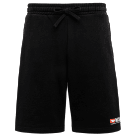 P-Crown-Div Cotton Black Shorts