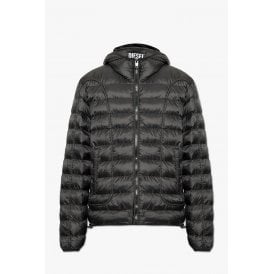 W-Scott Hooded Down Black Puffer Jacket