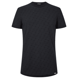 All Over Logo Black T-Shirt