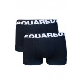 Cotton 2Pack Black/White Boxers