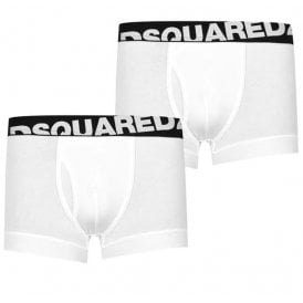 Cotton 2Pack White/Black Boxers