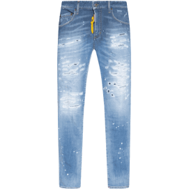 Cotton Light Blue Wash Super Twinky Jeans 