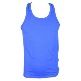 Underwear Basic Blue Tank Top