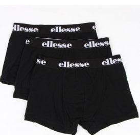 Hali Cotton 3Pack Black Boxers