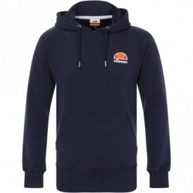 Toce Cotton Logo Navy Hoodie 