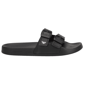 Buckle Effect Black Sliders