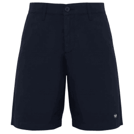 Cotton Blend Lightweight Navy Chino Shorts