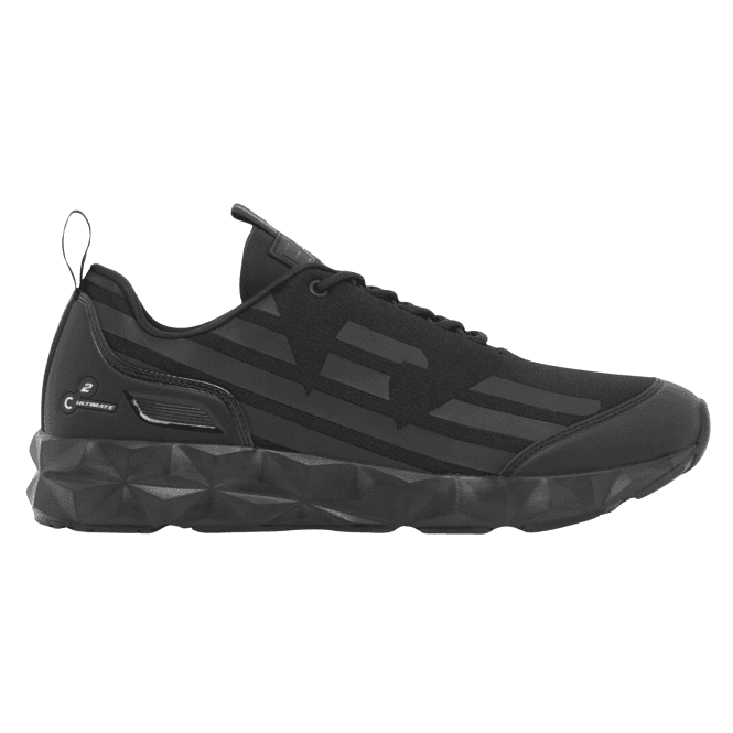 Emporio Armani EA7 Black/Grey Sneaker Trainer