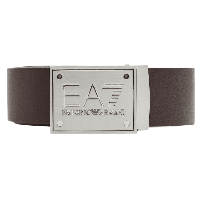 Emporio Armani EA7 Brown/Tan Reversible Belt 