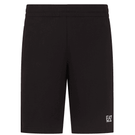 Core Id Black/White Cotton Shorts 