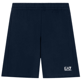 Core Id Navy/White Cotton Shorts 